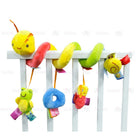 Hanging Animal Plush Toys| Multifunctional Baby Rattles Mobiles Soft Cotton Infant Pram Stroller Car Bed Rattles - Boo & Bub