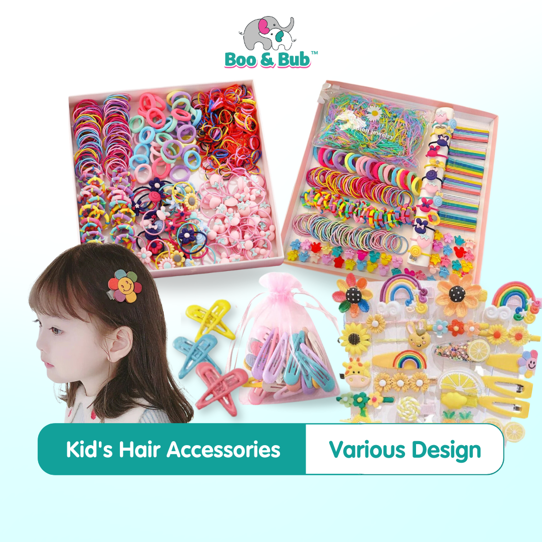 Cute Kid's Hair Accessories | Hairpin Children Gift Girls Kids Hair Clips Pins Barrettes Ornaments - Boo & Bub
