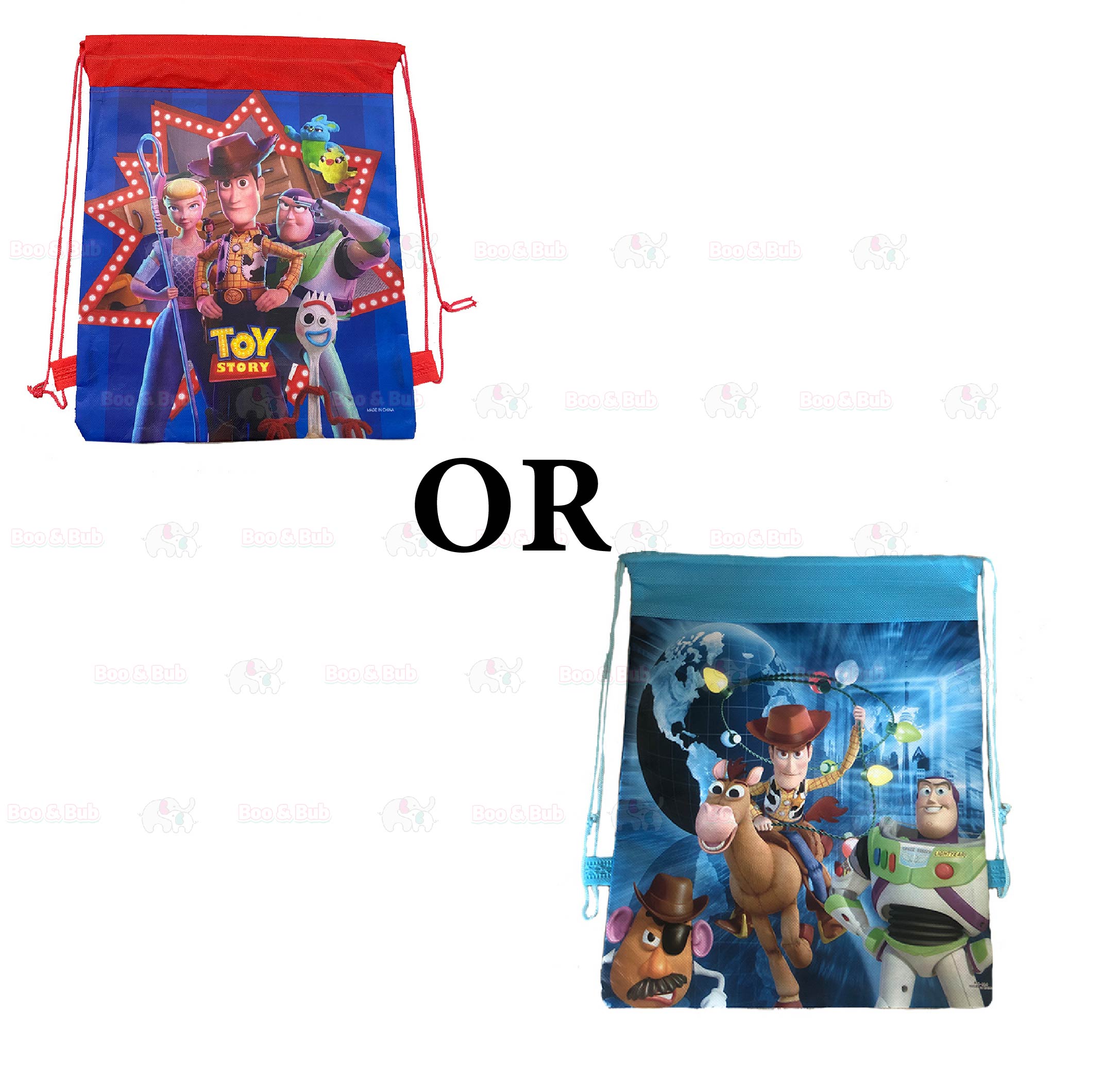 Cartoon Drawstring Pocket Storage Bag | Little Girl Party Decorate Gift Accessories Kids Toys Christmas Gifts - Boo & Bub