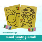Creative DIY Sand Painting | Kid Montessori Toy Children Crafts Art Drawing Paper Educational Toy - Boo & Bub