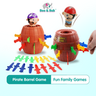 Funny Pirate Barrel Toys Lucky Game | Children Gadget Jokes | Tricky Pirate Barrel - Boo & Bub