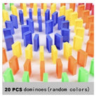 80 PCS Domino Train - Boo & Bub