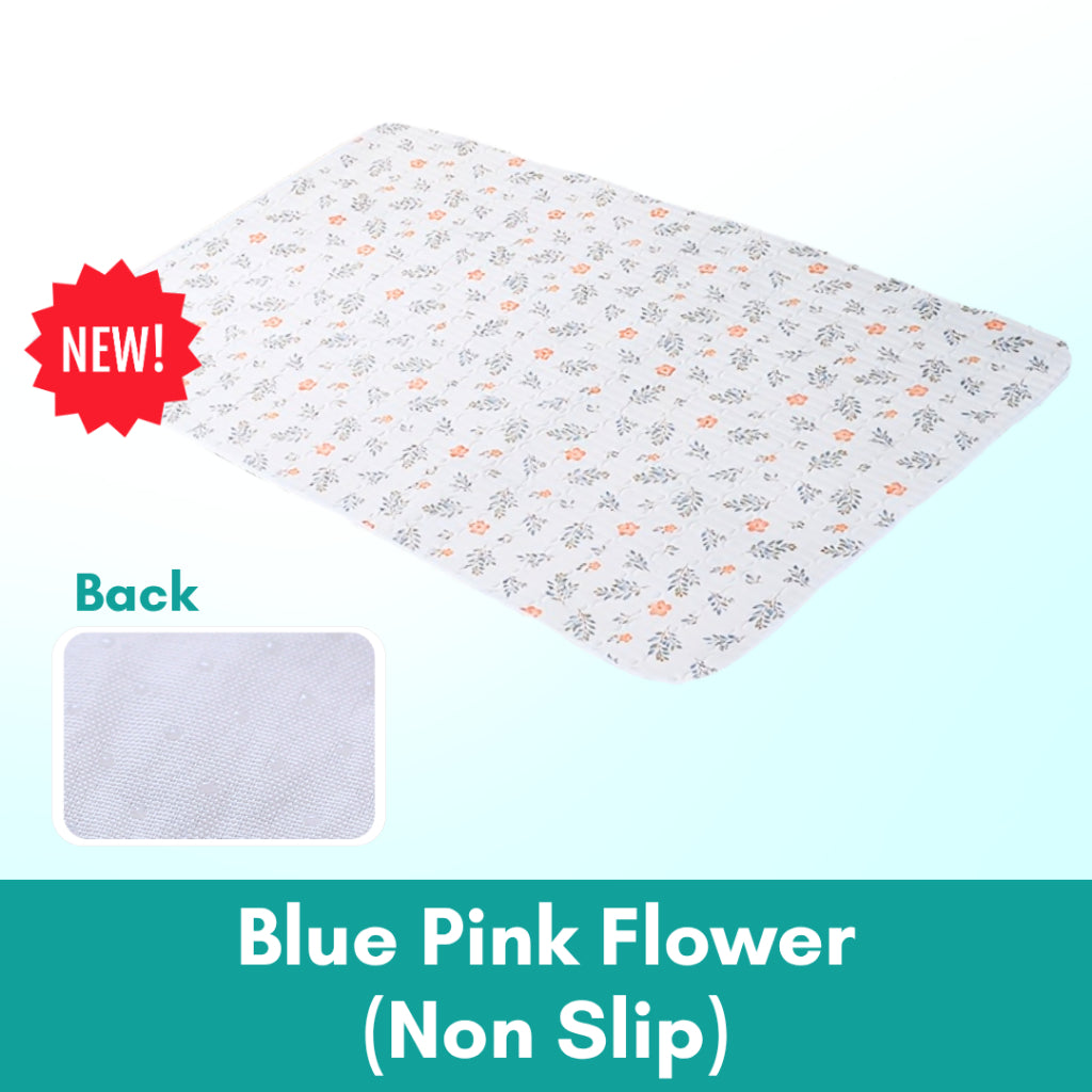 Boo&Bub Washable Baby Diaper Changing Mat Baby Urine Mat Waterproof Mattress Protector Pelapik tilam 婴儿隔尿垫成人 urine pad - Boo & Bub