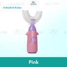 Children U-Shape Toothbrush | U shape Manual Tooth brush Kids Teeth Cleaning Tool Silicone Teeth Cleaning - Boo & Bub