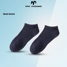 1 Pair Boat Sock | Solid Color Summer Low Cut Non Slip Silicone Back Sock - Boo & Bub