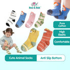 Boo&Bub Cute Baby Girl Socks Summer Breathable Mesh Cotton Children Socks Infant Baby Boy Toddler Socks - Boo & Bub