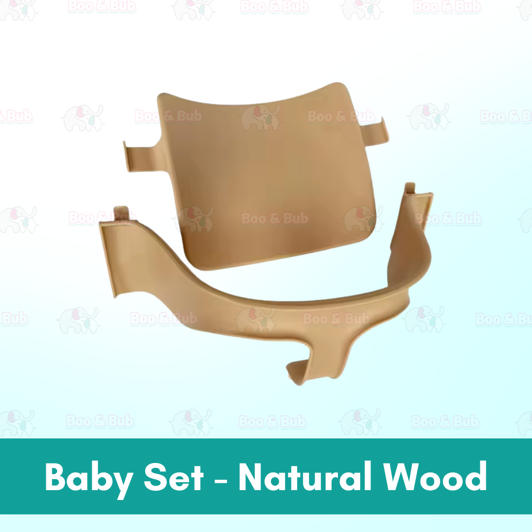 Boo&Bub Table tray / Baby Set Fence Extended glider Nordic Style Wooden Highchair Dining Chair backrest Accessories - Boo & Bub