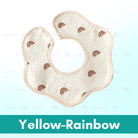 Flower Bib | Petal Pure Cotton Saliva Towel Newborn Comfort Infant Toddler Feeding Apron Soft Washable Bibs - Boo & Bub