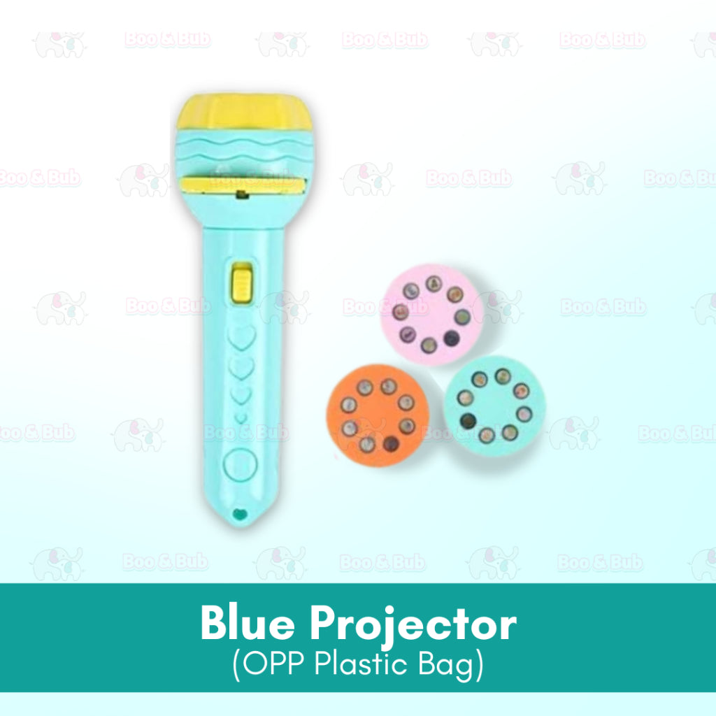 Projector Torch Lamp Toy | Early Education Toy for Kid Holiday Birthday Xmas Gift Light Up Toy Bedtime Story Book - Boo & Bub