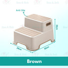Dual Height Two Step Stool For Kids Toddler's Stool For Potty Training Baby Bathroom Exercise Step Stools - Boo & Bub
