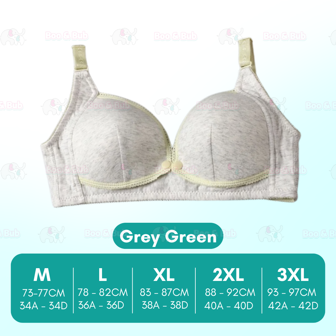 Nursing Bra | Cotton BreastFeeding Pregnant Women | Seamless  Maternity Underwear Anti-drooping Push Up - Boo & Bub