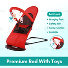 Boo&Bub Foldable Baby Balance Chair Rocker Bouncer Chair Buai Lantai - Boo & Bub