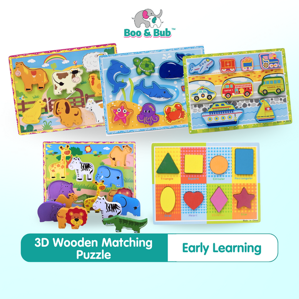 3D wooden puzzle