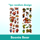 1pc 3D Cartoon Bubble Sticker for Kids (Stiker Kanak Kanak) - Boo & Bub