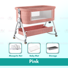 Boo&Bub Newborn Folding Baby Crib Multifunction Portable Baby Cot Adjustable portable baby Bed travel cot katil bayi - Boo & Bub
