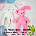 Personalized name embroidery newborn baby gift box set ( SULAM NAMA) - Boo & Bub