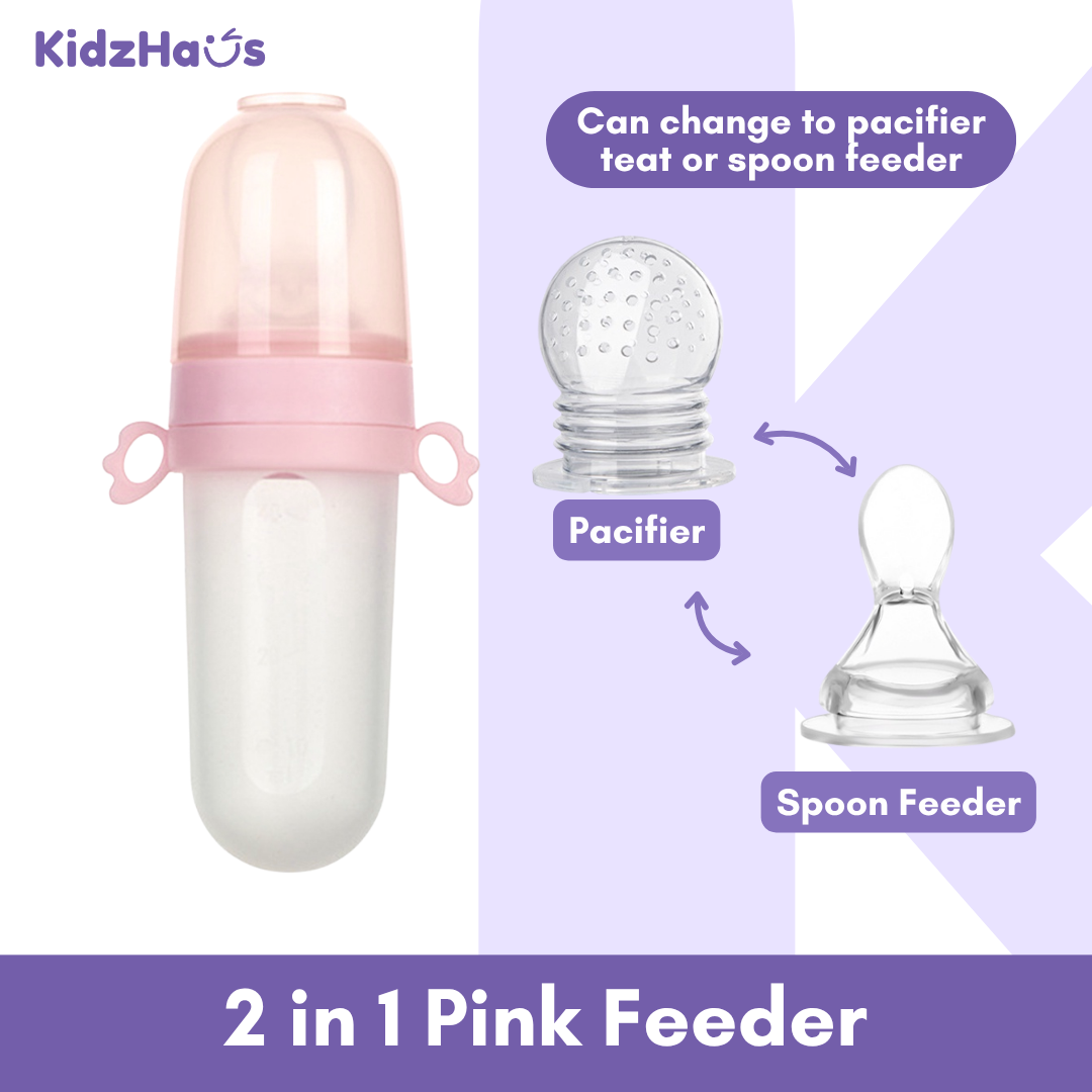 Baby Spoon Bottle Feeder Dropper | Silicone Spoons for Feeding Medicine Kids Toddler Cutlery Utensils Children - Boo & Bub