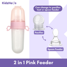 Baby Spoon Bottle Feeder Dropper | Silicone Spoons for Feeding Medicine Kids Toddler Cutlery Utensils Children - Boo & Bub