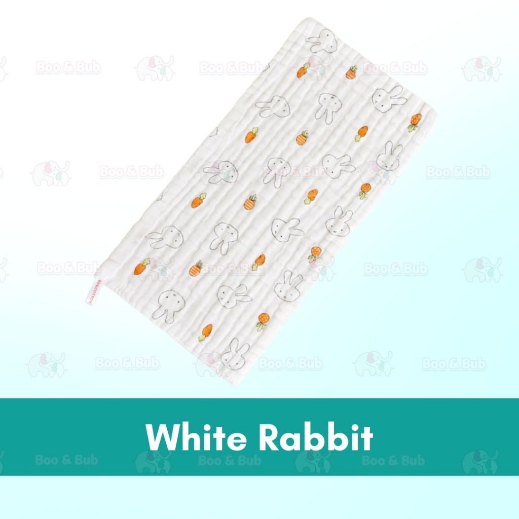 Baby Cotton Soft Six Layers Handkerchief | Newborn Toddler Soft Bath Gauze Feeding Kids Wash 手帕 - Boo & Bub