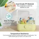Boo&Bub 300ML Tritan Baby Bottle With Straw Botol Air Baby Botol Air Budak Kids Bottle With Straw Training Cup Cute - Boo & Bub