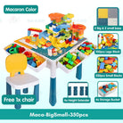 Multi-Function Children Building Blocks Table | Learning Playing Study Drawing Compatible Duplo Kids Desk - Boo & Bub