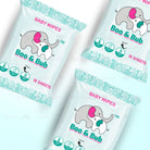 10pcs - Baby Hand Mouth Wipes / Cleaning Wet Tissue | Alcohol-free, paraben-free, fragrance-free wipe / Tisu Basah Bayi - Boo & Bub