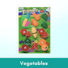 Fruit Vegetable Cutting Pretend Play Set | Plastic Food Toy DIY Gift Toys For Children Kids Educational Toys - Boo & Bub