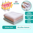3 pc/per pack Kitchen Towel | Extra Thick Layers Absorbent Cleaning Dish Washing Towel - Boo & Bub