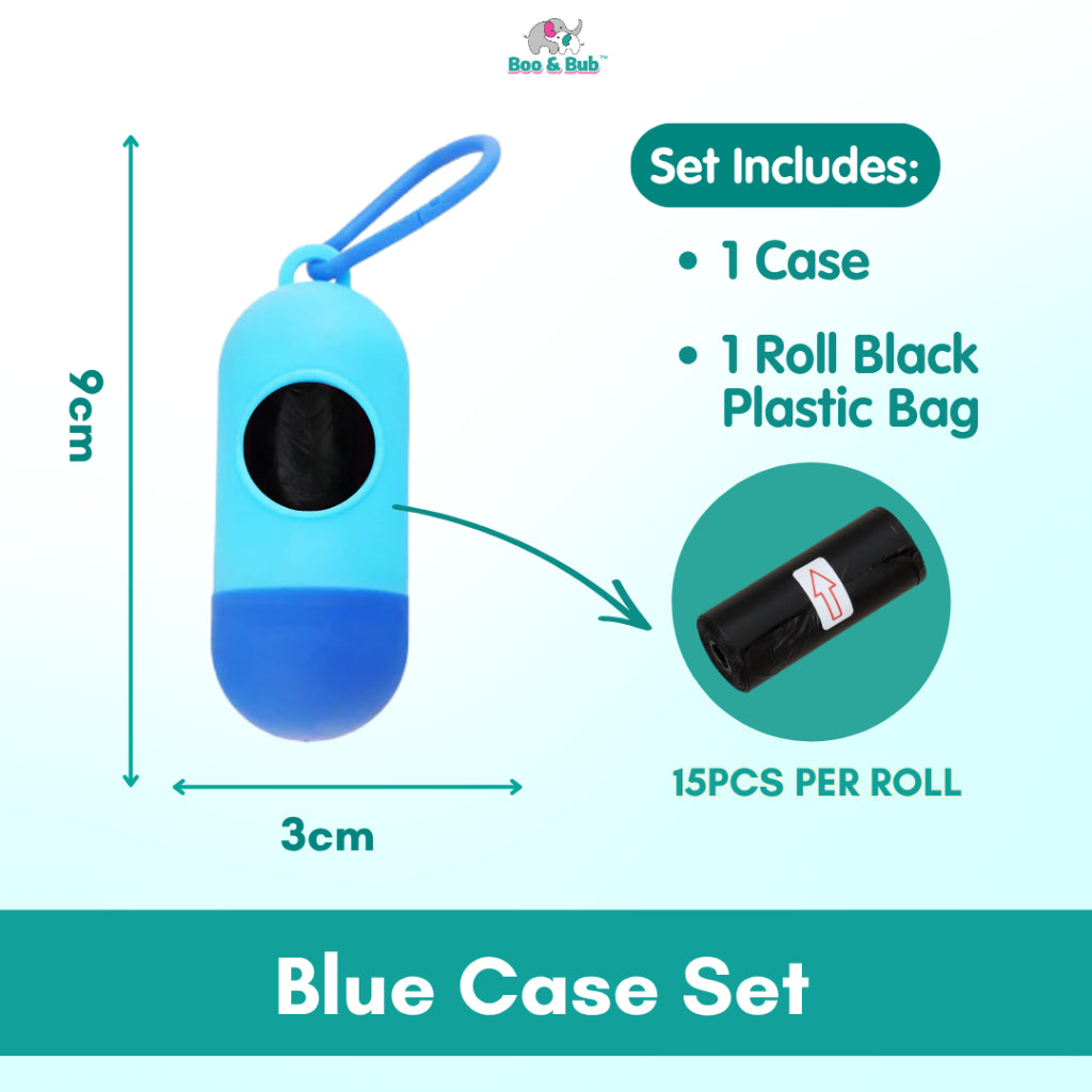 Portable Diaper Disposable Plastic Dispenser | Removable Box Garbage Bag Stroller Organizer Baby Diapers backpack - Boo & Bub