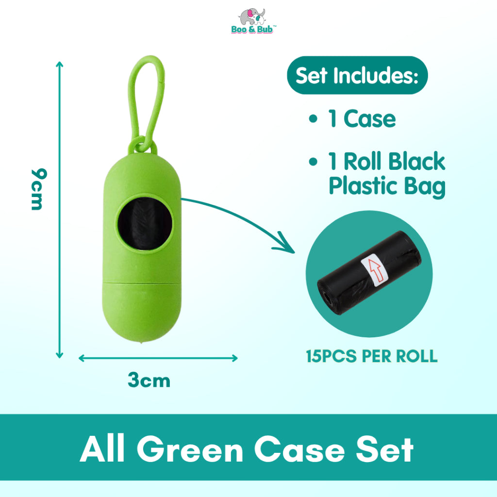 Portable Diaper Disposable Plastic Dispenser | Removable Box Garbage Bag Stroller Organizer Baby Diapers backpack - Boo & Bub