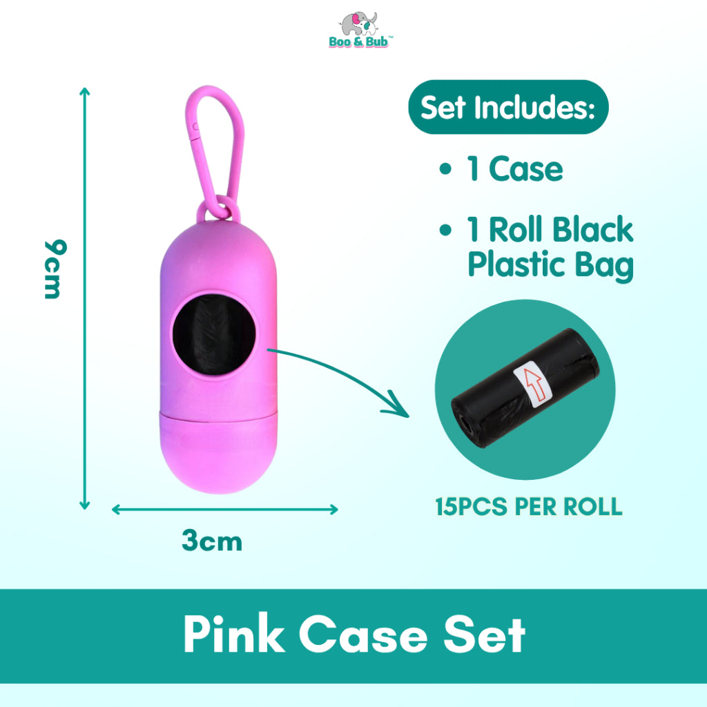 Portable Diaper Disposable Plastic Dispenser | Removable Box Garbage Bag Stroller Organizer Baby Diapers backpack - Boo & Bub
