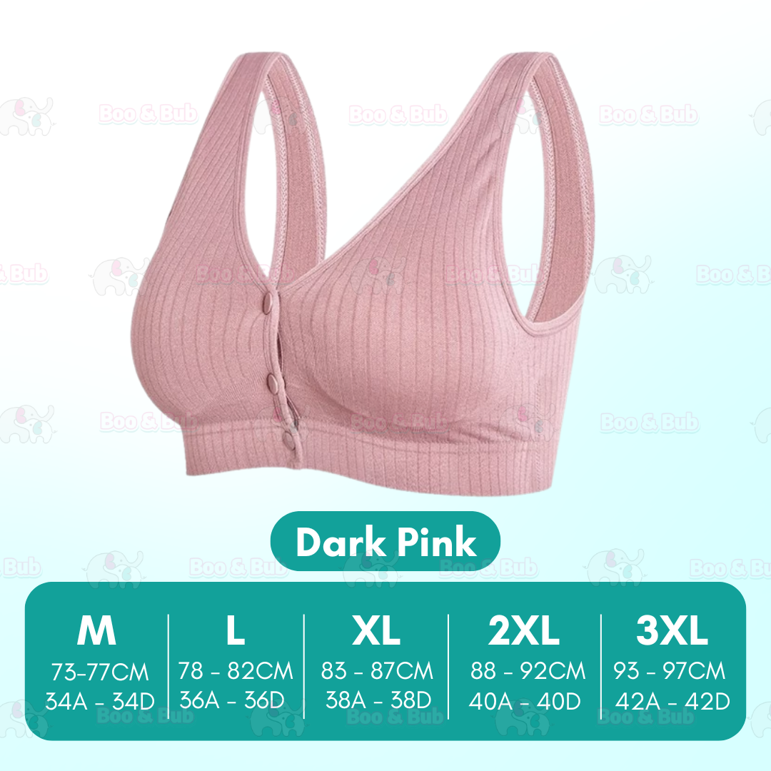 Nursing Bra | Cotton BreastFeeding Pregnant Women | Seamless  Maternity Underwear Anti-drooping Push Up - Boo & Bub