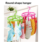 Boo & Bub Kids Clothes Hanger Racks Adjustable Plastic Display Hangers Windproof Non-slip Coats Hanger Baby Clothing Or - Boo & Bub