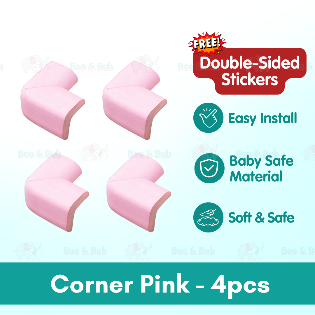 2m Edge & Corner Guards/Baby Bumper/Edge Strip/Table Corner Edge Protector | Bayi Keselamatan Tabel Ujung Pojok - Boo & Bub