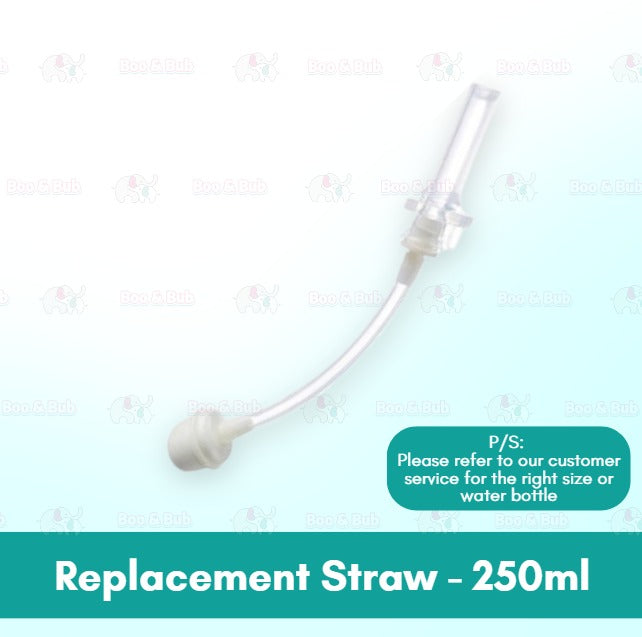 260ml Newborn Water Bottle Leak Proof with Handle | BFA Free Drinking Water Bottle Straw Cup - Boo & Bub