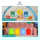 Music Baby Gym Piano Play Mat |  Infant Crawling Activity Bed Toddler Exercise Fitness Rattle | Tilam Mainan Bayi - Boo & Bub