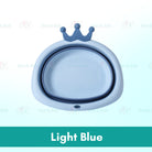 Foldable Children Washbasin | Portable travel Baby basin Silicone Folding Outdoor face washing - Boo & Bub