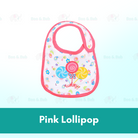 Boo&Bub Newborn Cute Print Bib | Baby Bib With Button | double layers Cartoon Character Animal - Boo & Bub