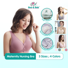Nursing Bra | Cotton BreastFeeding Pregnant Women | Seamless  Maternity Underwear Anti-drooping Push Up - Boo & Bub