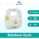 Boo&Bub 8-layer U-shaped Waterproof Saliva Towel Waterproof Bib Baby Cotton Saliva Towel - Boo & Bub