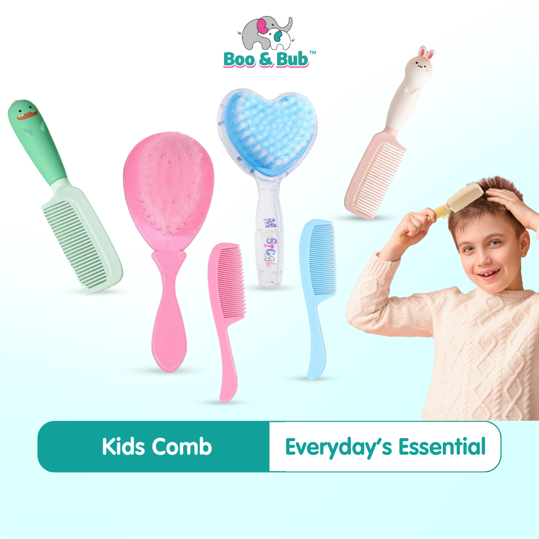 Squishy Gel Comb | Stress Relieve soft baby kid girl hair combs Squeeze Cute home Office Supplies Gift - Boo & Bub