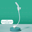 260ml Newborn Water Bottle Leak Proof with Handle | BFA Free Drinking Water Bottle Straw Cup - Boo & Bub