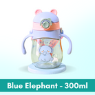 260ml Newborn Water Bottle Leak Proof with Handle | BFA Free Drinking Water Bottle Straw Cup - Boo & Bub