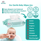 Boo&Bub 80pcs Non alcohol BABY WIPES Wet Tissue Baby wet wipe multipurpose tisu basah baby tissue basah wet tisu 婴儿湿纸巾 - Boo & Bub