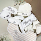 Personalized name embroidery newborn baby gift box set ( SULAM NAMA) - Boo & Bub