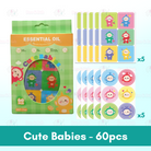 Boo&Bub Baby Mosquito Repellent Patch Anti mosquito sticker Ubat Nyamuk Penghalau Nyamuk Essential Oil sticker 防蚊贴 驱蚊贴 - Boo & Bub
