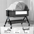 Boo&Bub Newborn Folding Baby Crib Multifunction Portable Baby Cot Adjustable portable baby Bed travel cot katil bayi - Boo & Bub