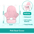 Boo&Bub 2 in 1 Baby Chair Height Adjustable Infant Baby High Chair With Safety Belt Cushion Baby Chair Dining Kerusi - Boo & Bub