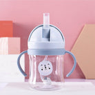 260ml Newborn Water Bottle Leak Proof with Handle | BFA Free Drinking Water Bottle Straw Cup - Boo & Bub