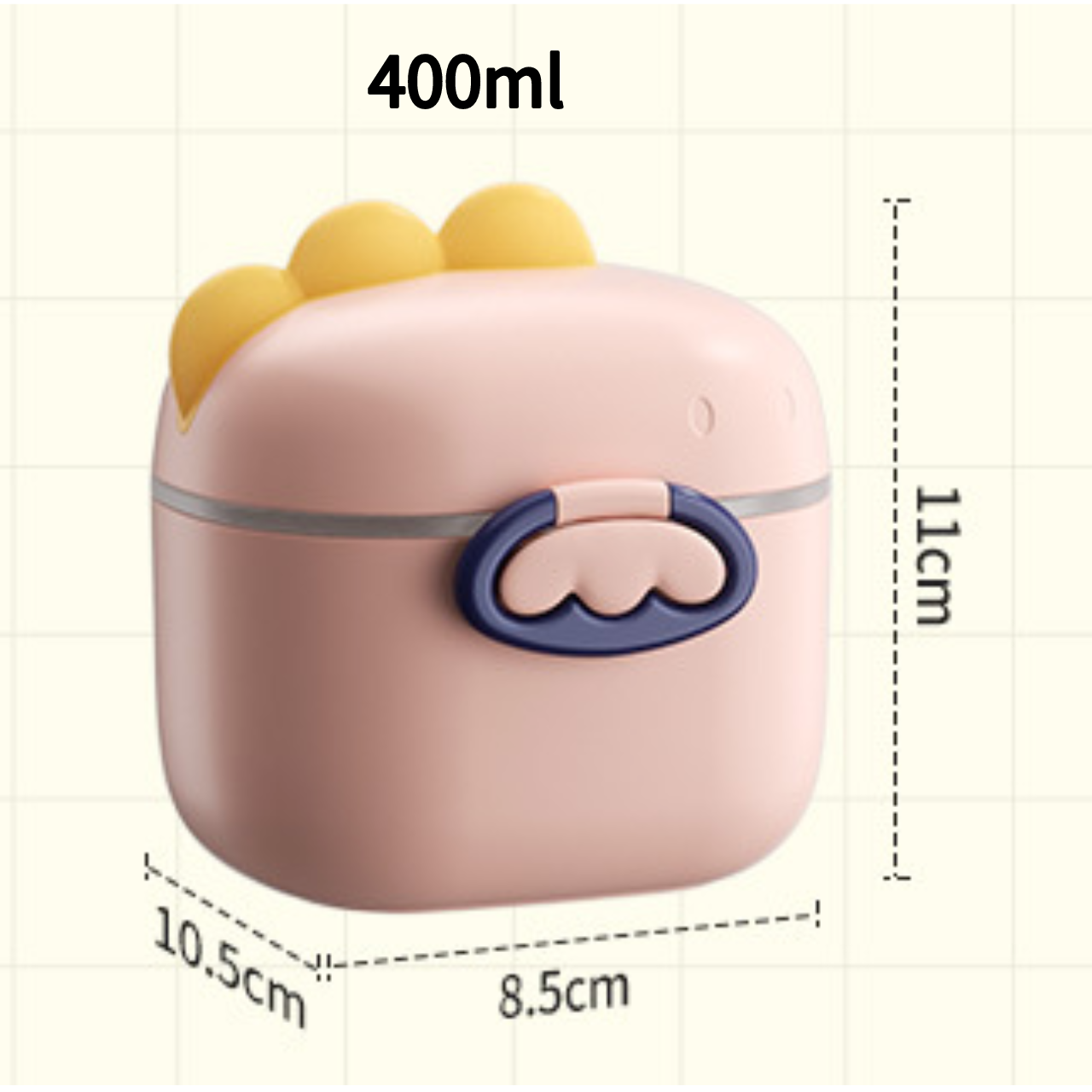 Boo&Bub Milk Powder Container | Infant Feeding Box Newborn Food Storage Box Powder Dispenser Kid Toddler Snack Portable - Boo & Bub